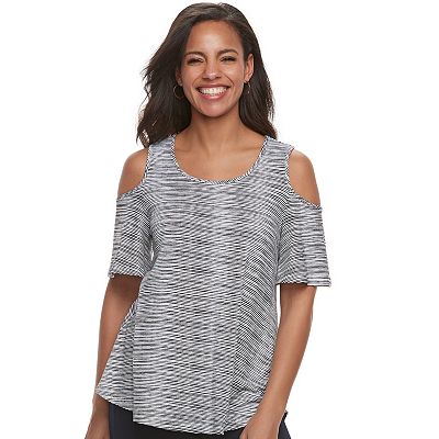 Women s ELLE Cold Shoulder Top