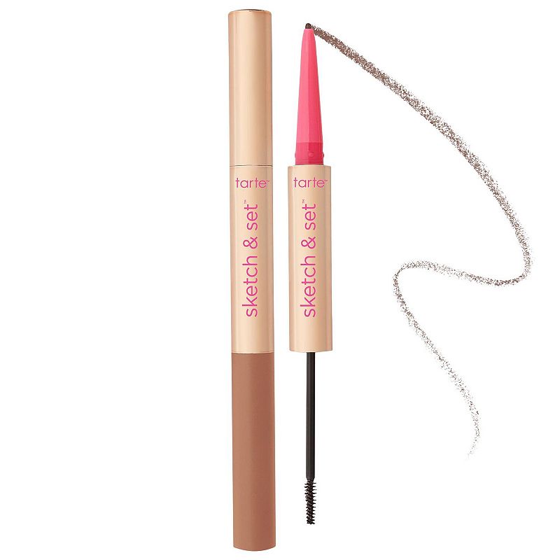 tarte sketch & set eyebrow definer pencil & tinted gel, Brown