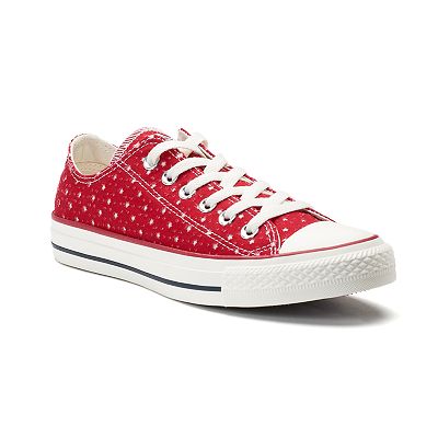 Women s Converse Chuck Taylor All Star Perforated Star Ox Sneakers