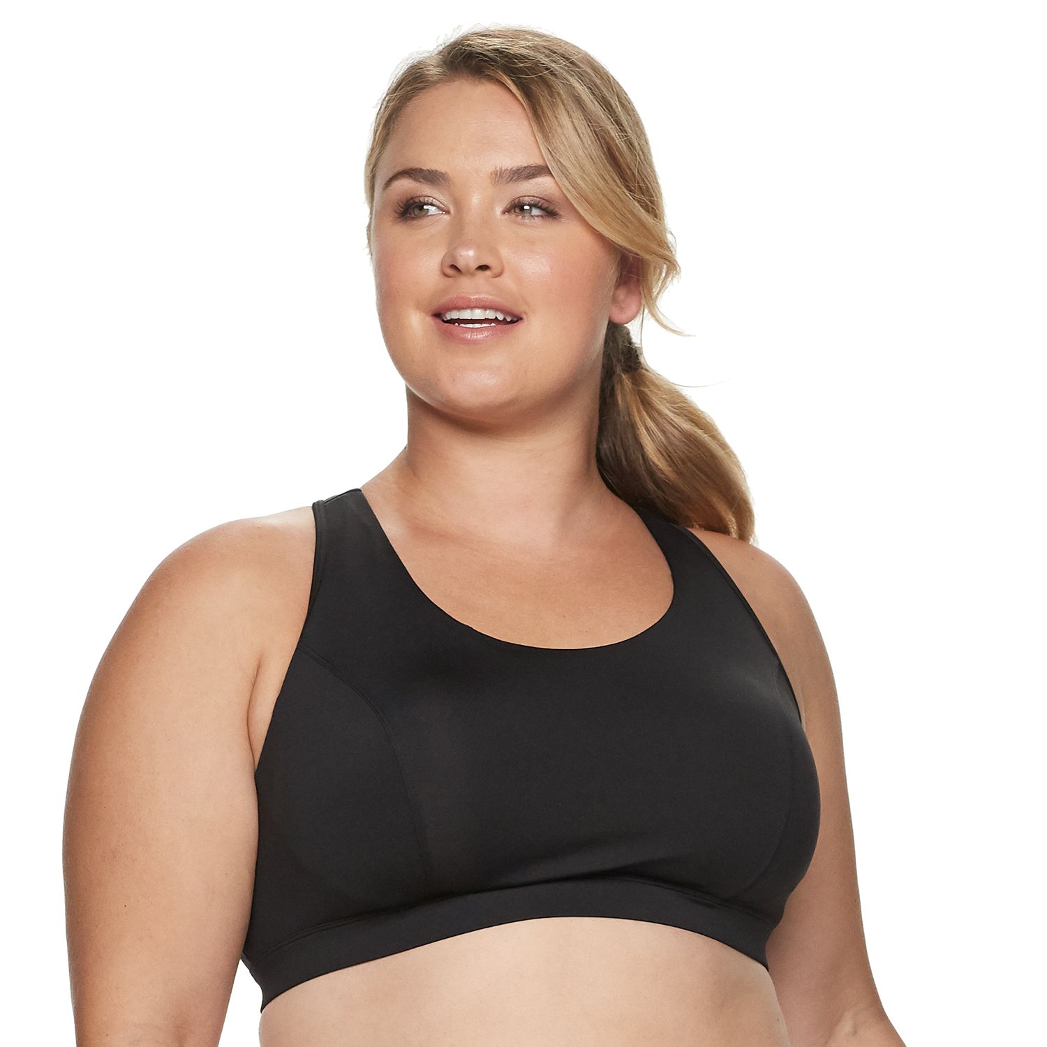 kohl's sports bras plus size