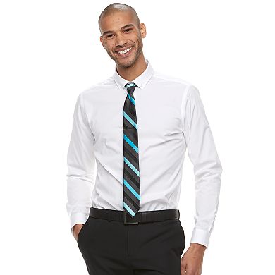 Men's Apt. 9® Premier Flex Slim-Fit Button-Down Collar Dress Shirt