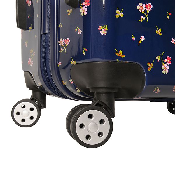 chaps saddle haven luggage navy floral