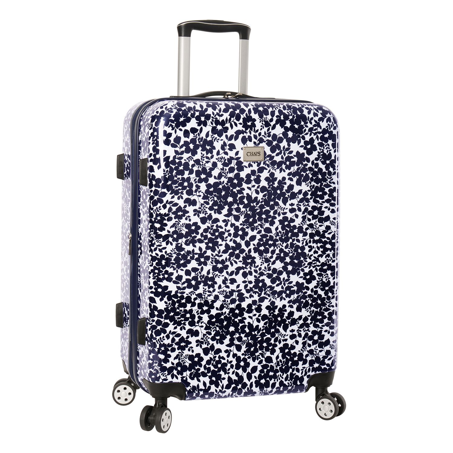 chaps navy floral luggage