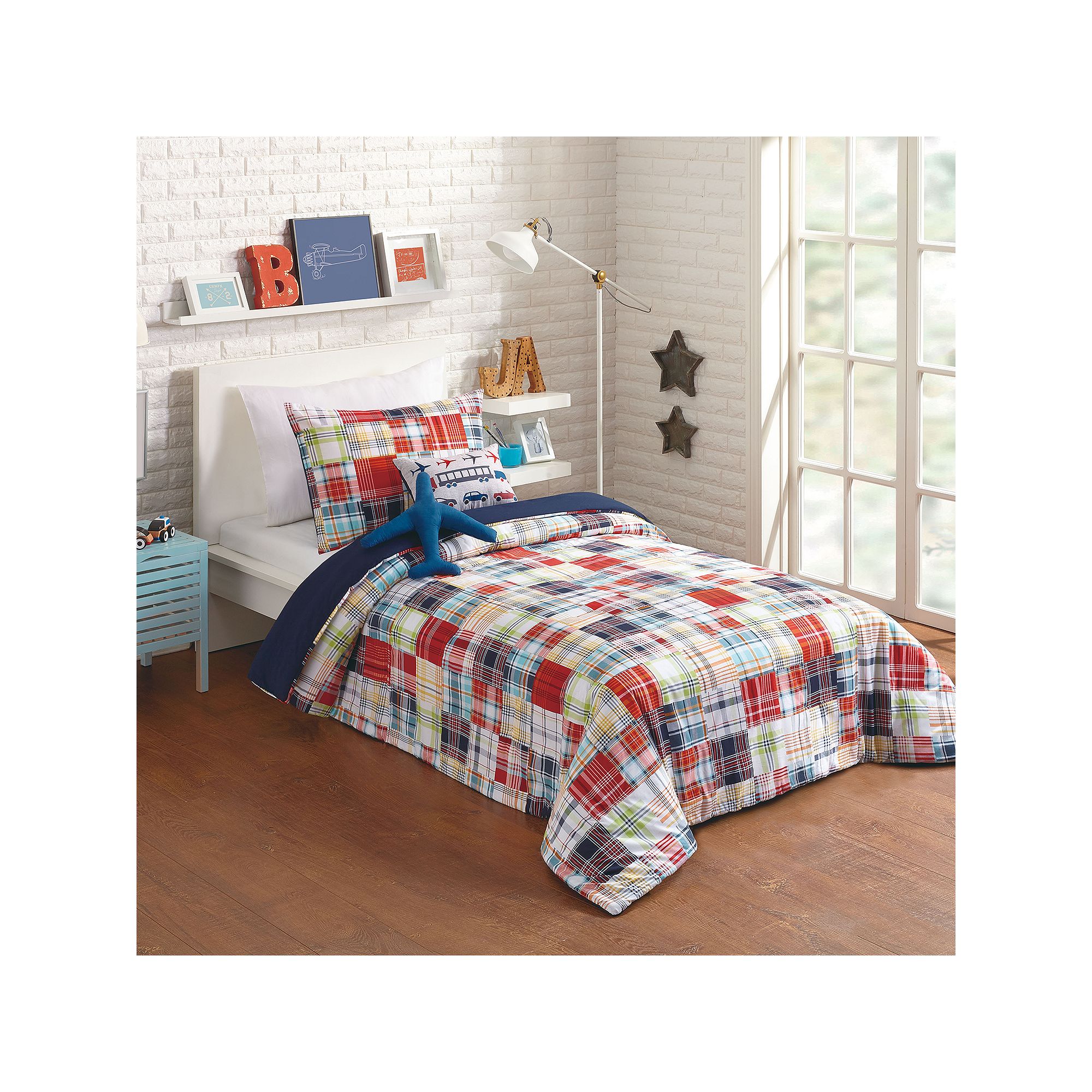 Urban Playground Bryce Comforter Set, Blue