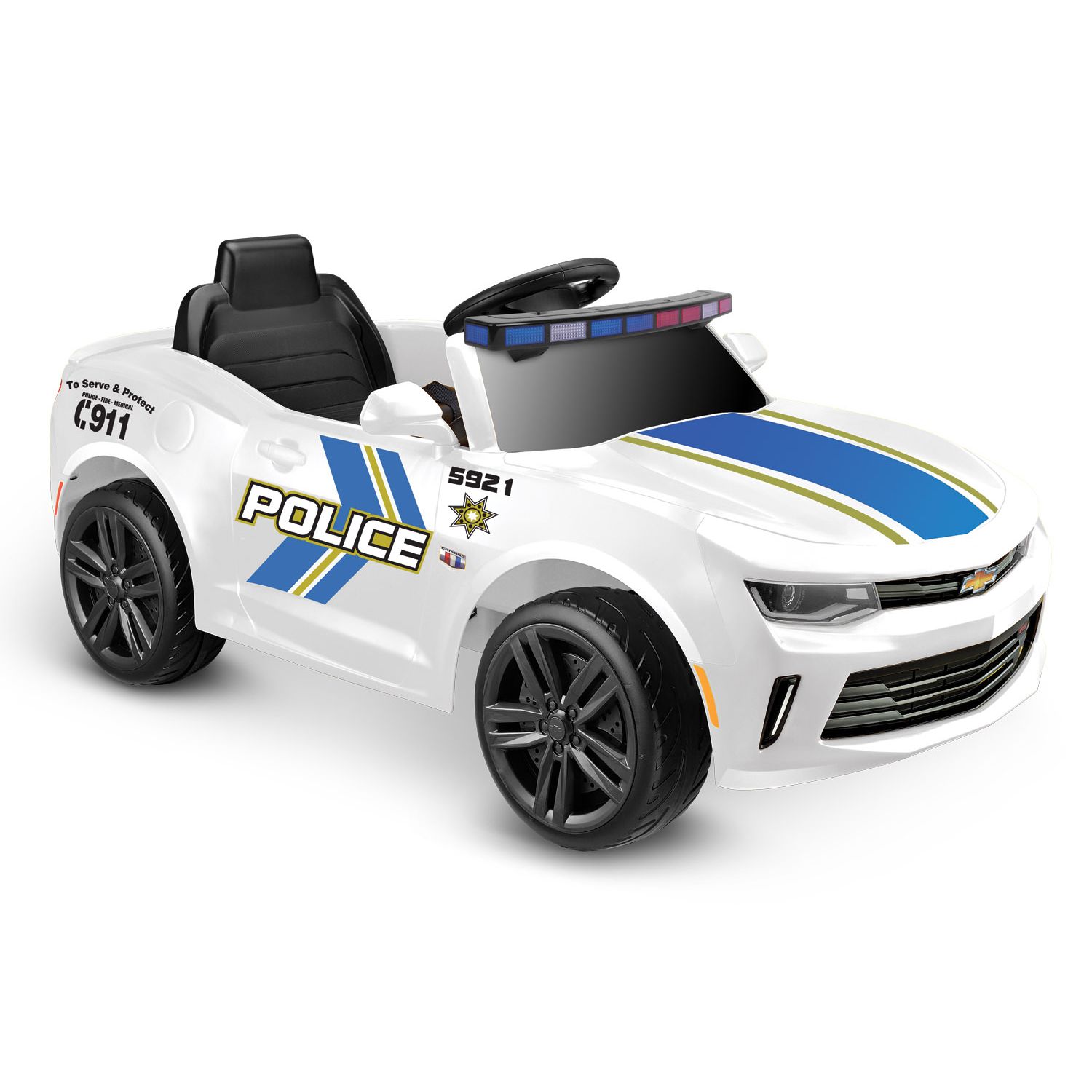 kid motorz police motorcycle 6v