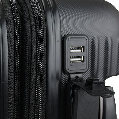 Proton Surge USB-Port Hardside Spinner Luggage