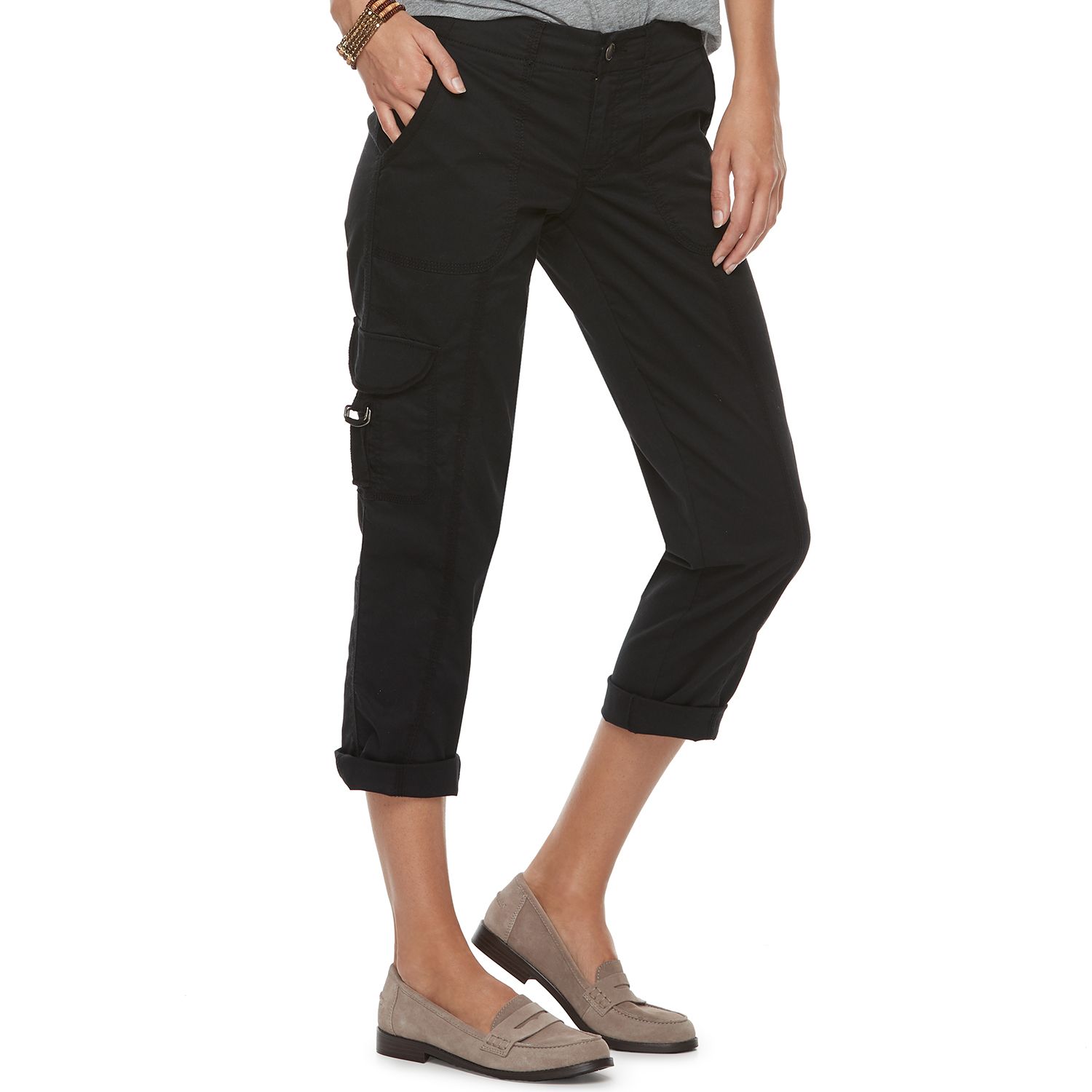 sonoma womens goods for life cargo utility pants