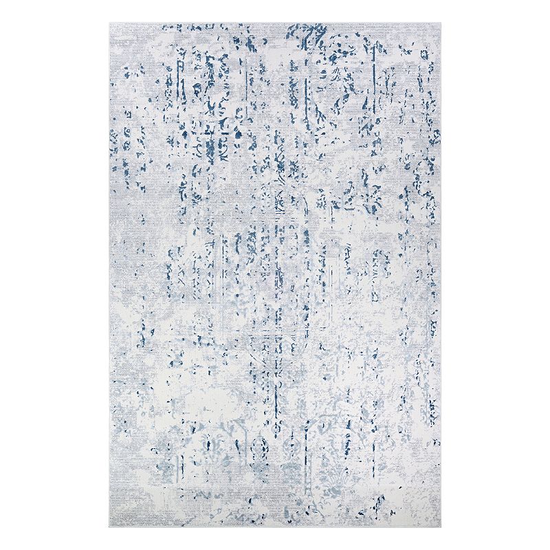 Couristan Calinda Kingsbury Abstract Rug, Blue, 3X5 Ft