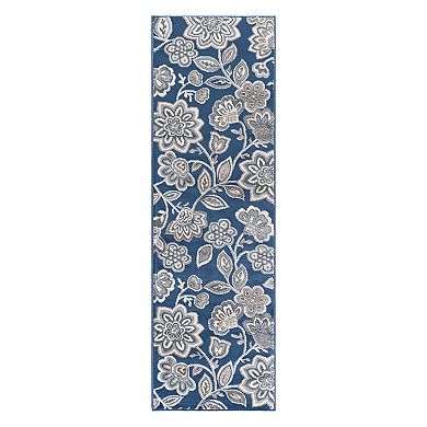 KHL Rugs Emmalyn Transitional Floral Rug