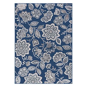 KHL Rugs Emmalyn Transitional Floral Rug