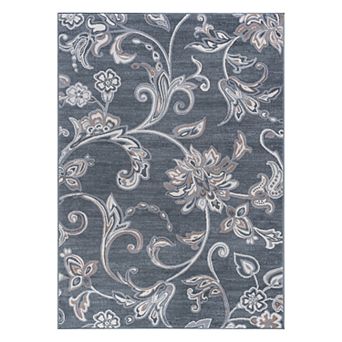 KHL Rugs Garland Transitional Floral Rug