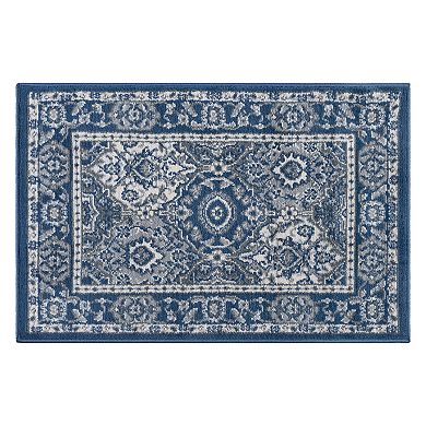 KHL Rugs Newcomb Traditional Framed Floral Rug