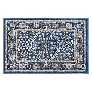 KHL Rugs Beauregard Traditional Framed Floral Rug