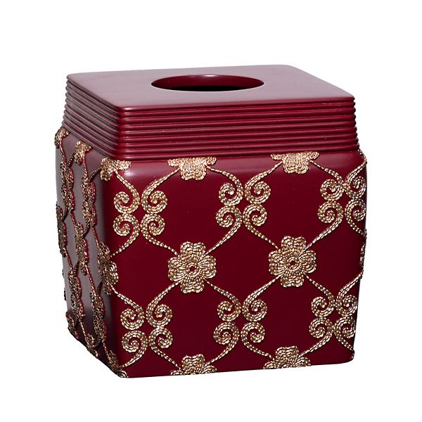 Popular Bath Elegant Rose Tissue Box