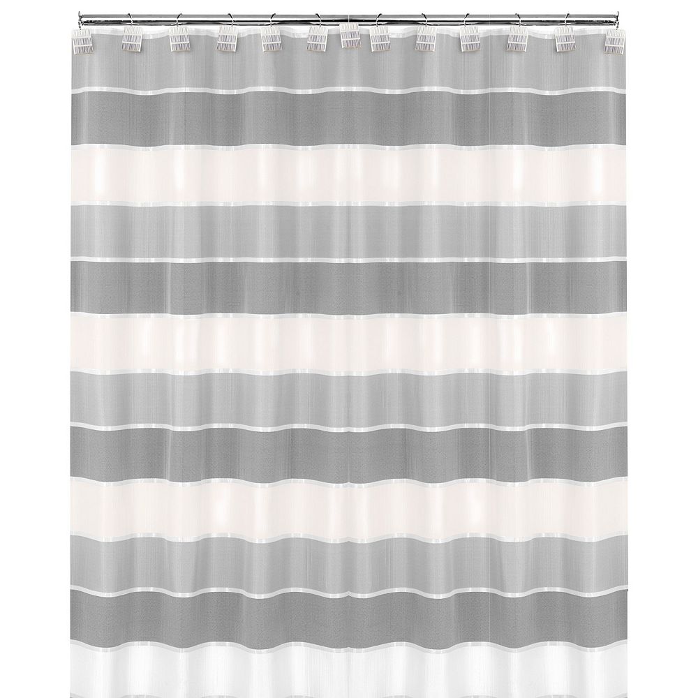 Popular Bath Modern Line Shower Curtain