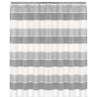 Popular Bath Modern Line Shower Curtain