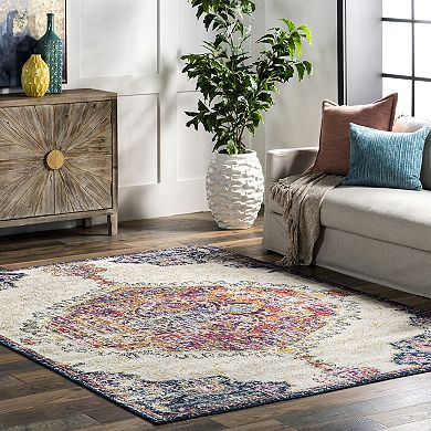 nuLOOM Maranda Vintage Medallion Rug