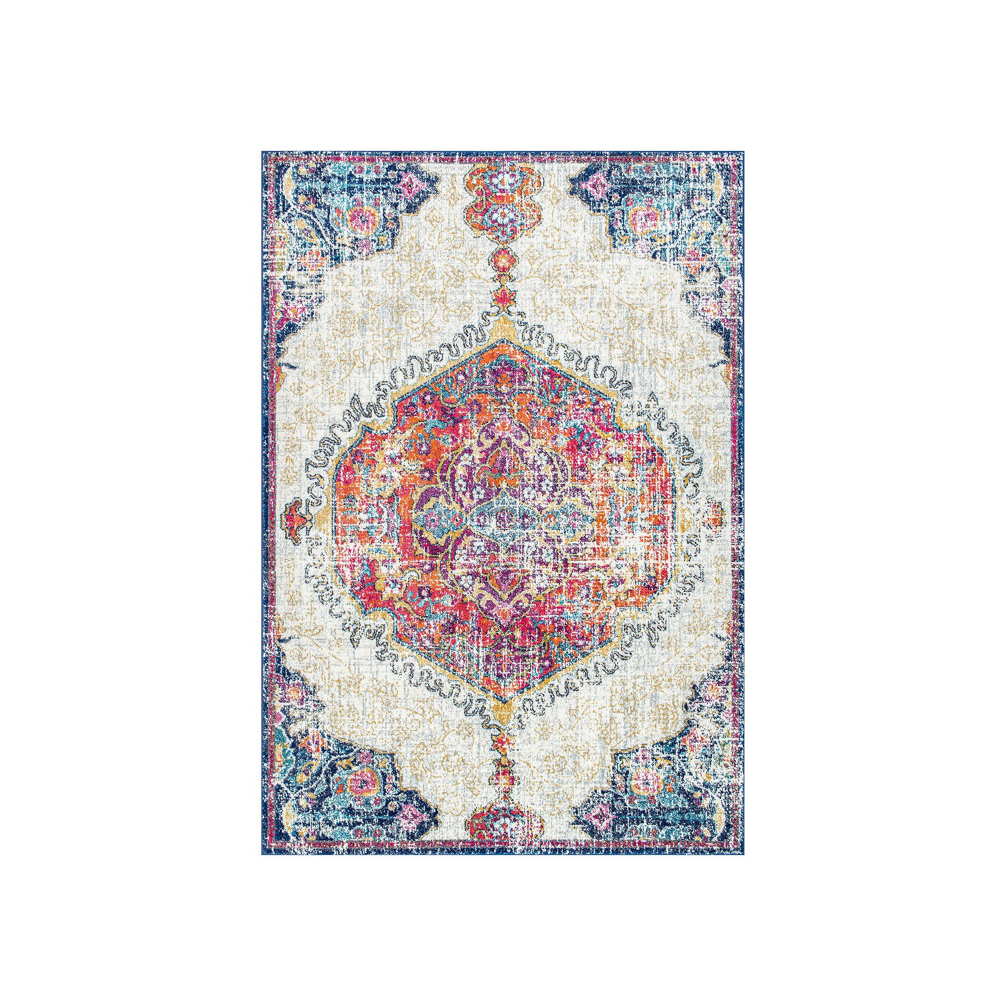 nuLOOM Maranda Vintage Medallion Rug, Multi