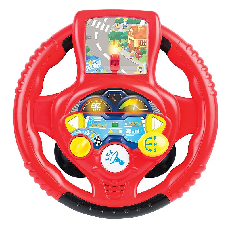 Winfun SuperSpeedster Steering Wheel, Multicolor