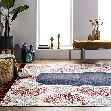 nuLOOM Thomas Paul Whale Rug