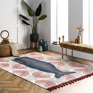 nuLOOM Thomas Paul Whale Rug