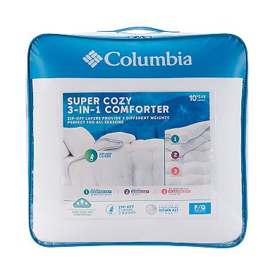 Columbia 3-In-1 Down Alternative Comforter
