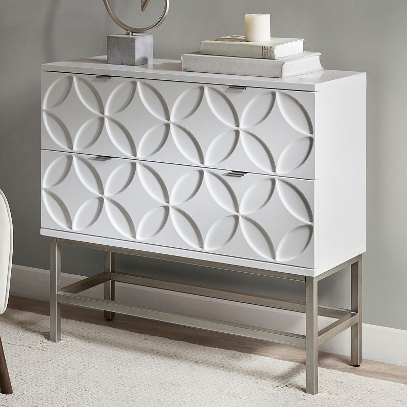 Madison Park Beacon Accent Cabinet, White