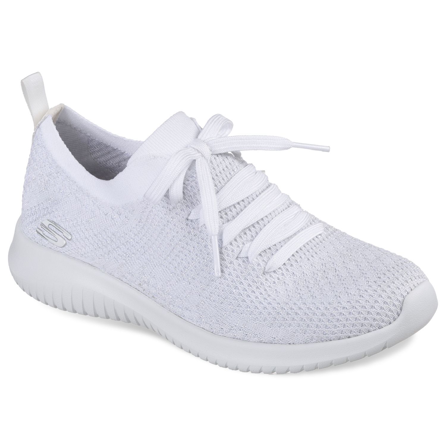 skechers salutations white