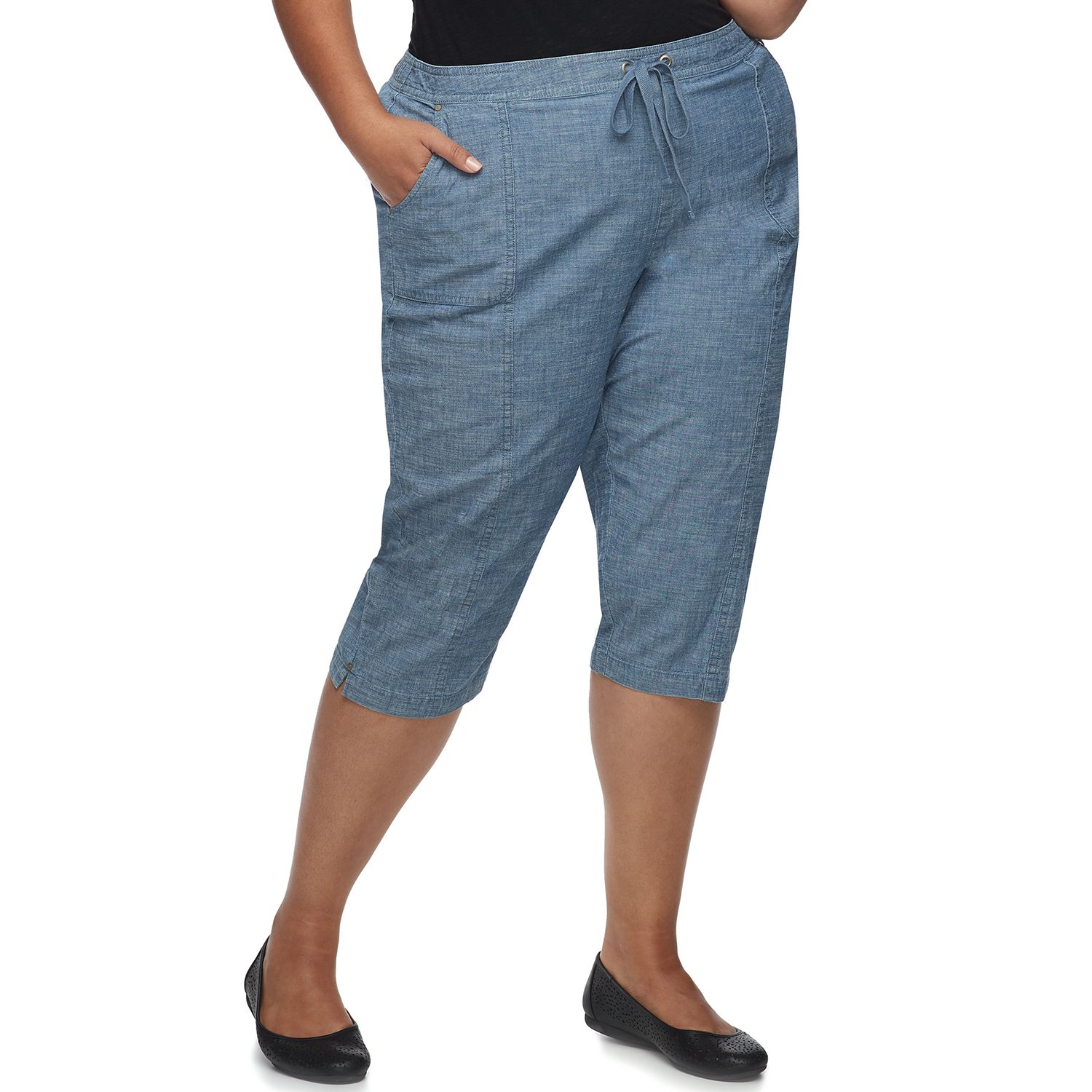 kohl's croft and barrow capris