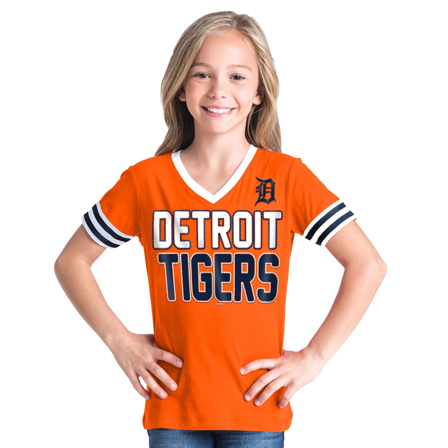 girls detroit tigers shirt