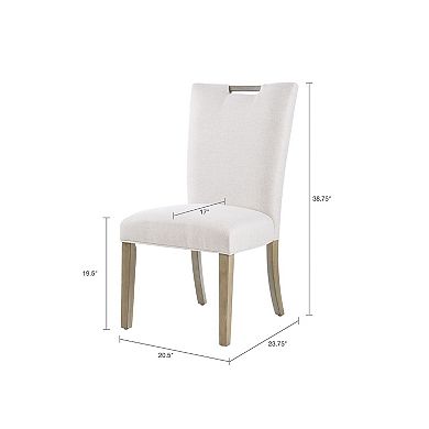 Madison Park Quimby Upholstered Dining Chair 2-piece Set