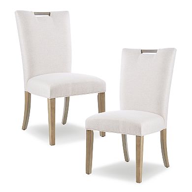 Madison Park Quimby Upholstered Dining Chair 2-piece Set 