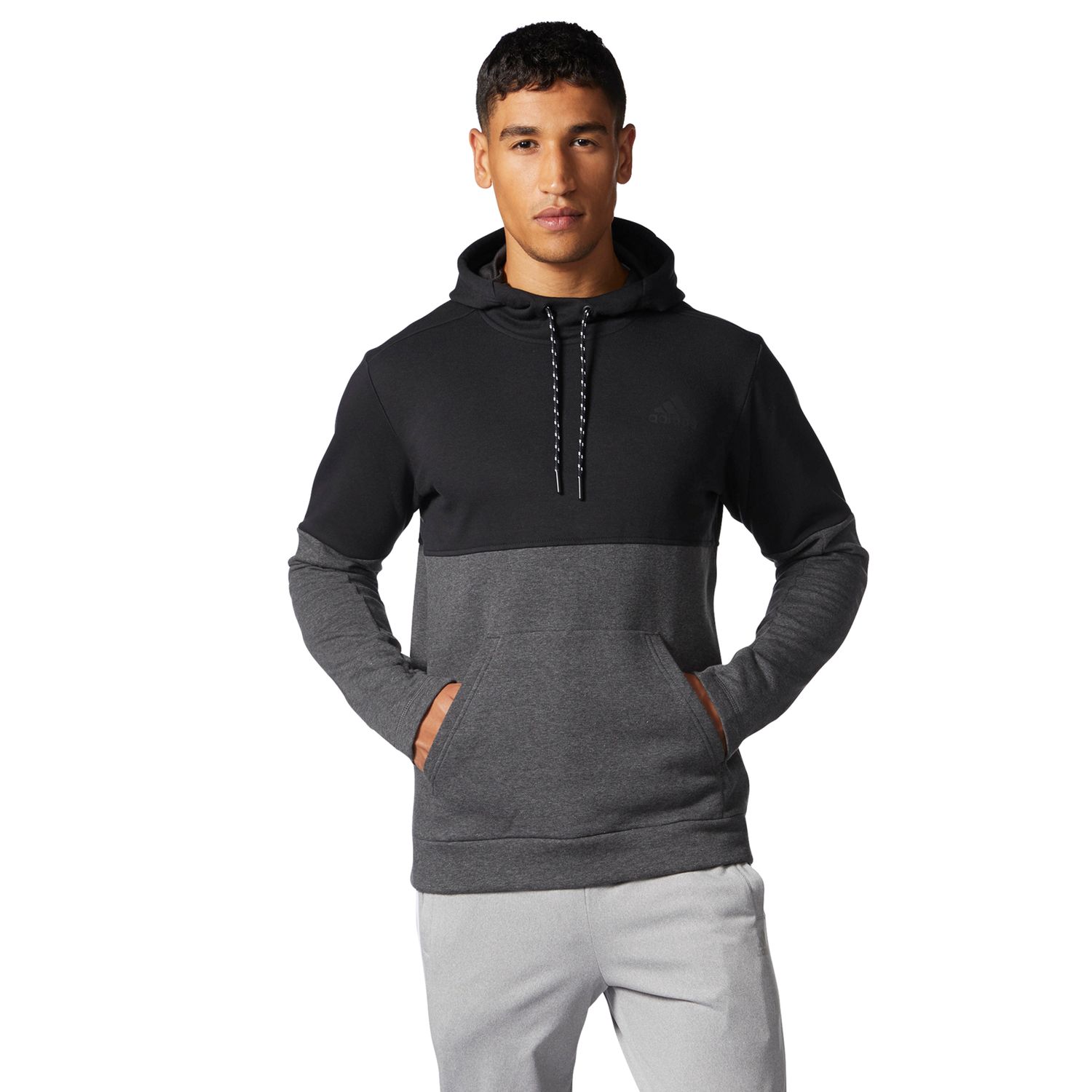 adidas men's post game retro hoodie