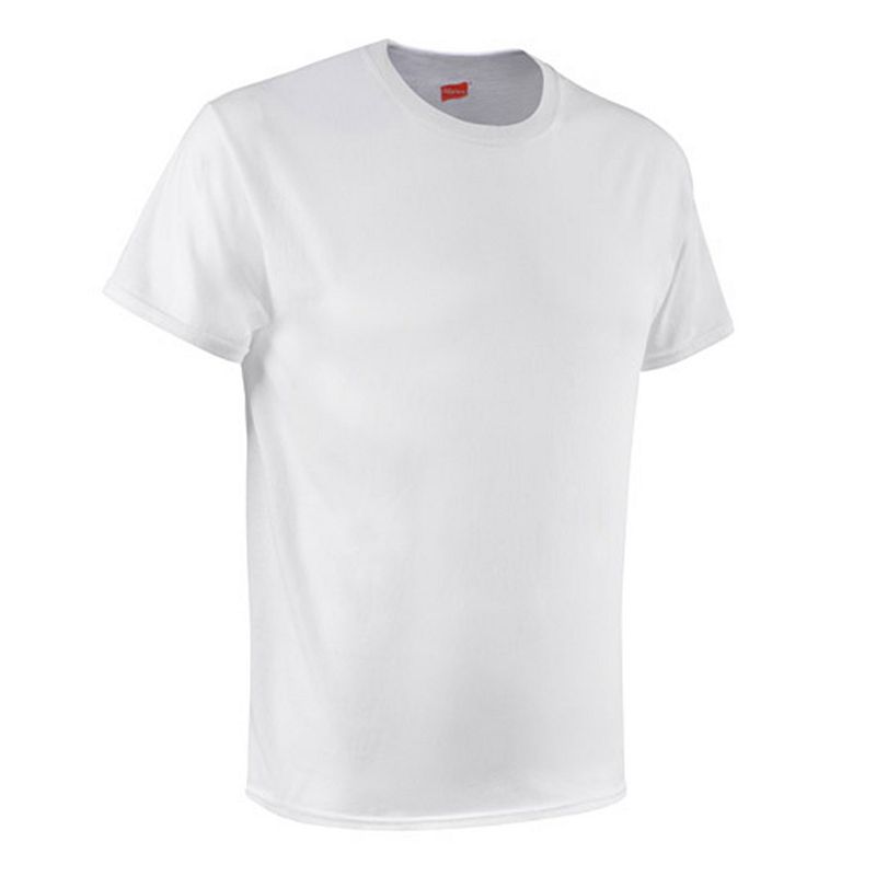 UPC 738994509970 product image for Men's Hanes Ultimate 4-pack ComfortFlex Crewneck Tees, Size: Small, White | upcitemdb.com