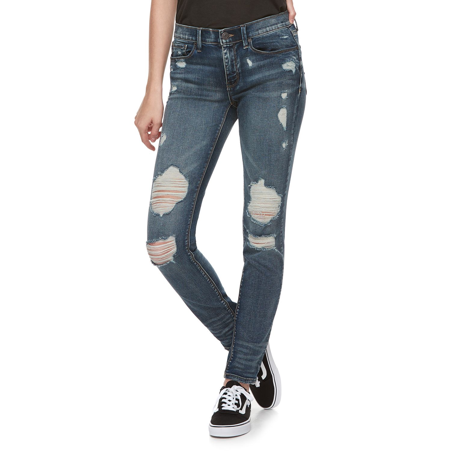 mudd flx stretch skinny boot jeans
