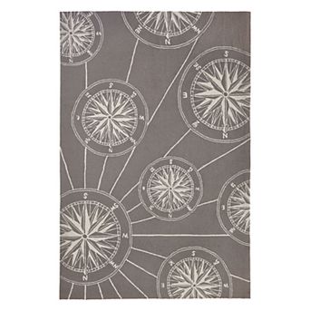 Liora Manne Frontporch Compass Indoor Outdoor Rug