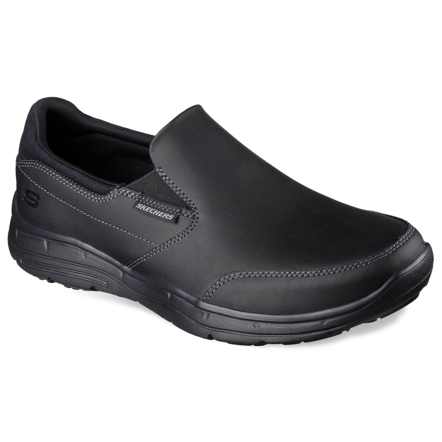 skechers memory foam mens loafers