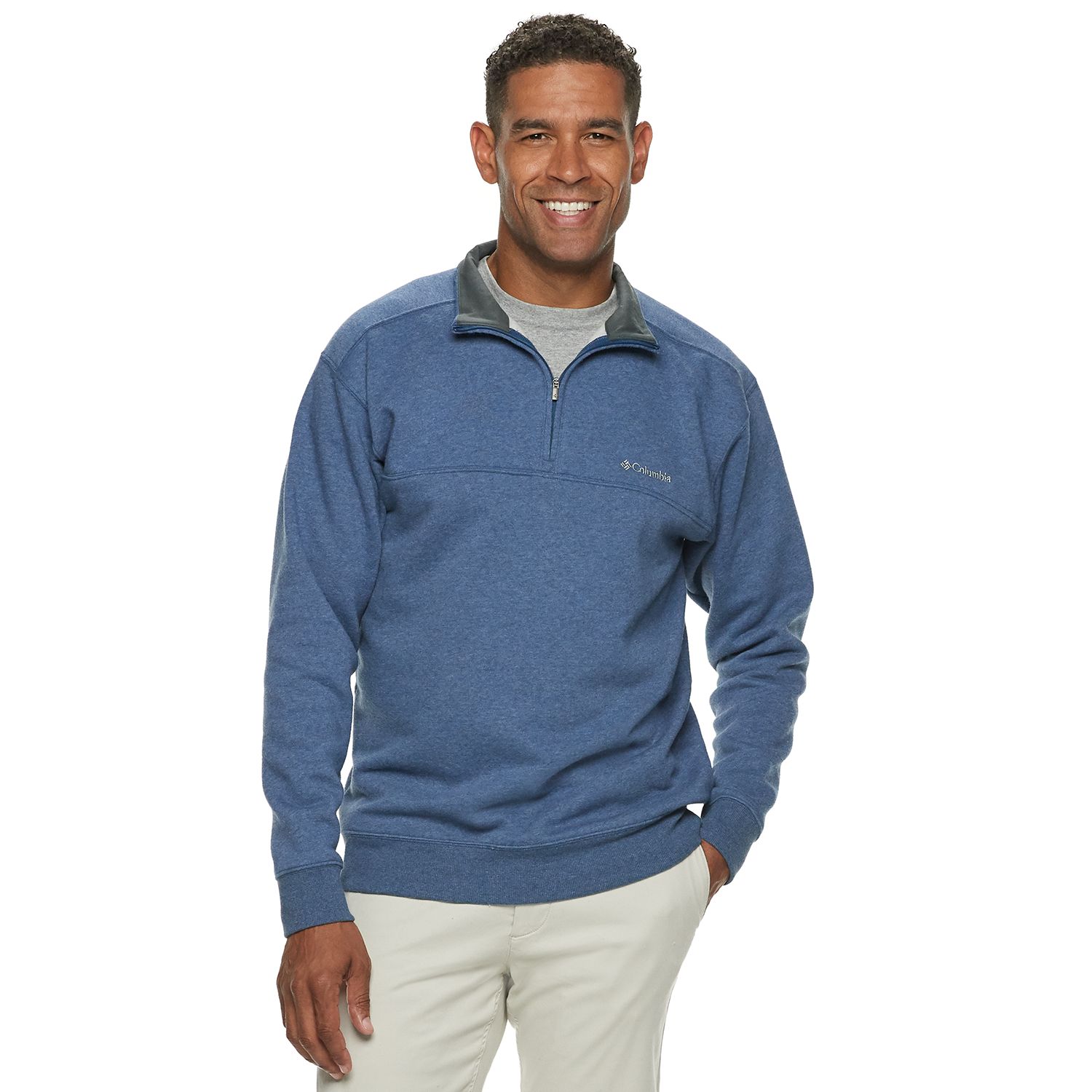 columbia quarter zip sweatshirt