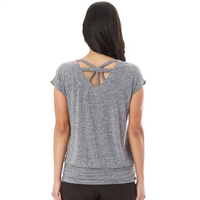 Women's Apt. 9® Strappy Banded Tee