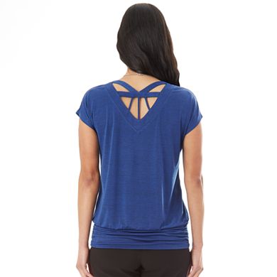 Women's Apt. 9® Strappy Banded Tee