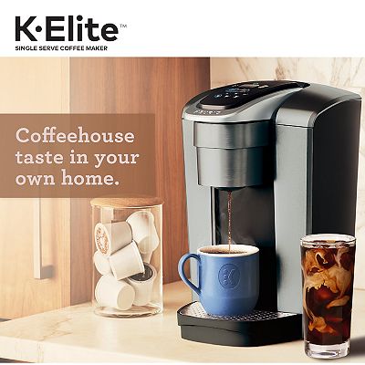 Keurig online K-Elite Single Serve K-Cup Pod Programmable Coffeemaker