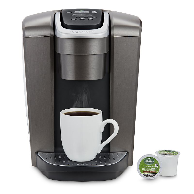 Keurig - K-Elite Single-Serve K-Cup Pod Coffee Maker - Brushed Slate