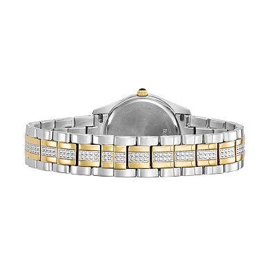 Bulova Women's Crystal Two Tone Stainless Steel Watch - 98L135 