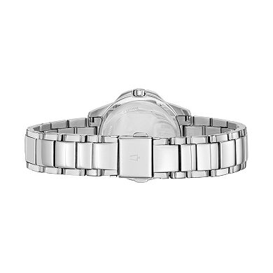 Bulova Women's Diamond Stainless Steel Watch - 96P144 