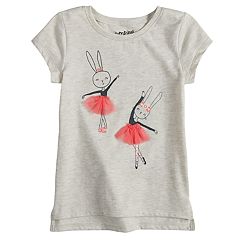 Girls Graphic T-Shirts Kids Toddlers Tops & Tees - Tops, Clothing | Kohl's