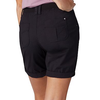 Women's Lee Melody Comfort Waist Poplin Roll-Cuff Bermuda Shorts