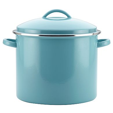 Farberware 16-qt. Enamel-on-Steel Large Covered Stockpot
