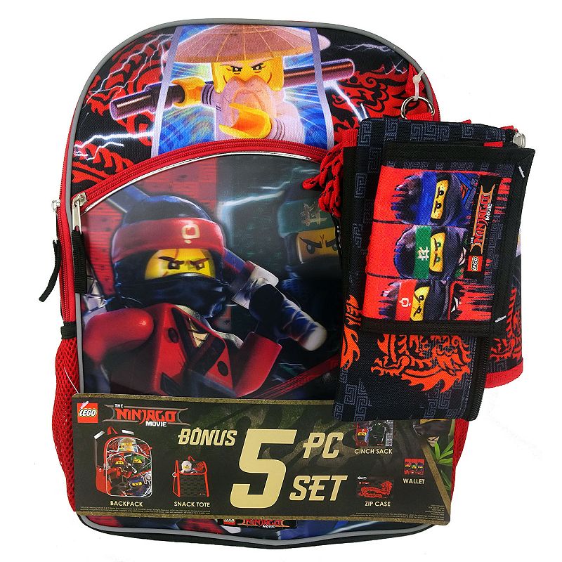 Lego ninjago backpack and lunchbox best sale