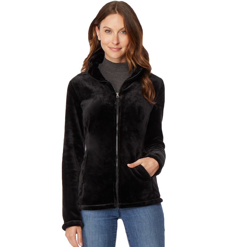UPC 192166000045 - Women's HeatKeep Luxe Fleece Jacket, Size: XL, Black ...