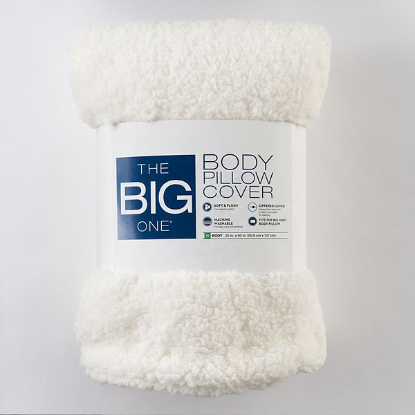 The Big One Sherpa Fleece Body Pillow Cover